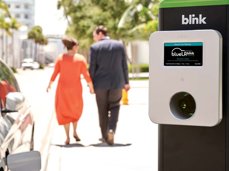 Los Angeles, CA Electric Car Sharing Service : Blink Mobility