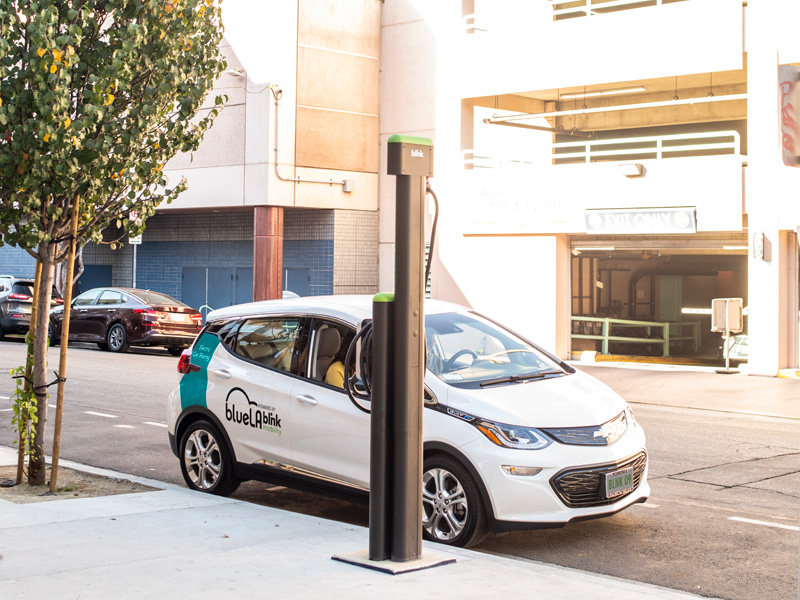 The Chevy Bolt for Blink Mobility